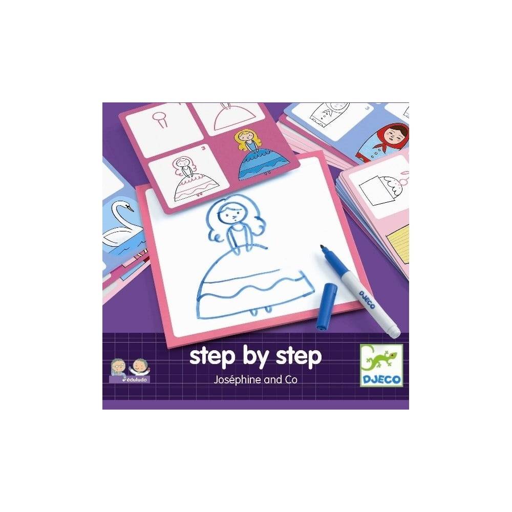 Djeco Kreatívna sada  Step By Step Josephine, značky Djeco