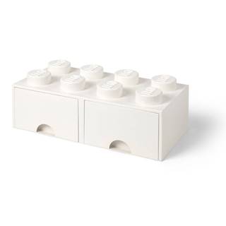 LEGO® Slonovinovobiely úložný box s dvomi zásuvkami , značky LEGO®