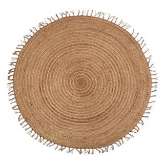 Nattiot Hnedý ručne vyrobený koberec  Abha, ø 140 cm, značky Nattiot