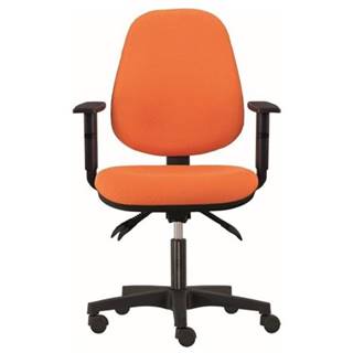 Kancelárska stolička DELILAH oranžová