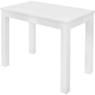 MERKURY MARKET Stôl Dover 100x60 biely, značky MERKURY MARKET