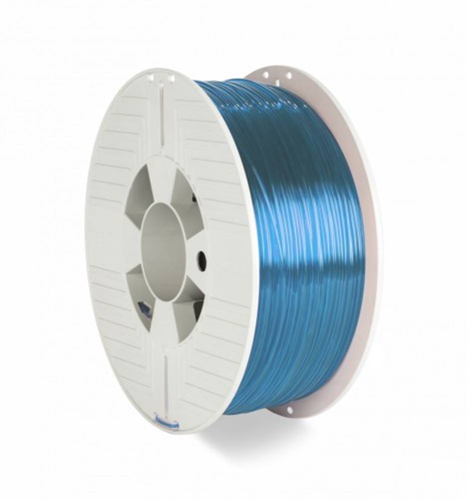 Verbatim 3D filament , PET-G, 1,75 mm, 1000 g, 55056,transp. blue, značky Verbatim