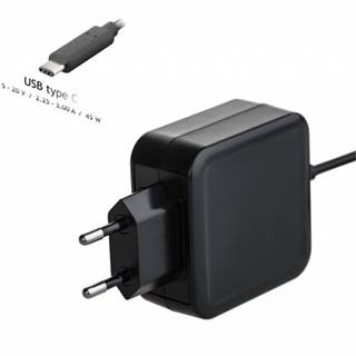Univerzálny USB-C napájací adaptér 45W Akyga AK-ND-60
