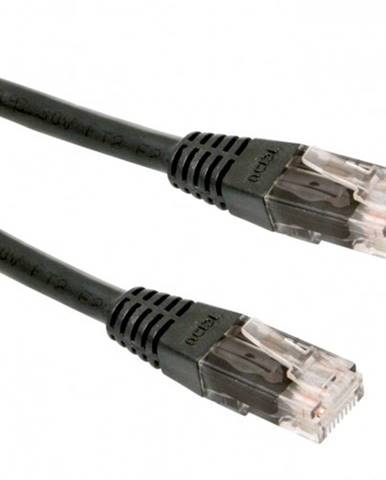 Patch kábel CABLEXPERT c5e UTP, 3 m, čierny