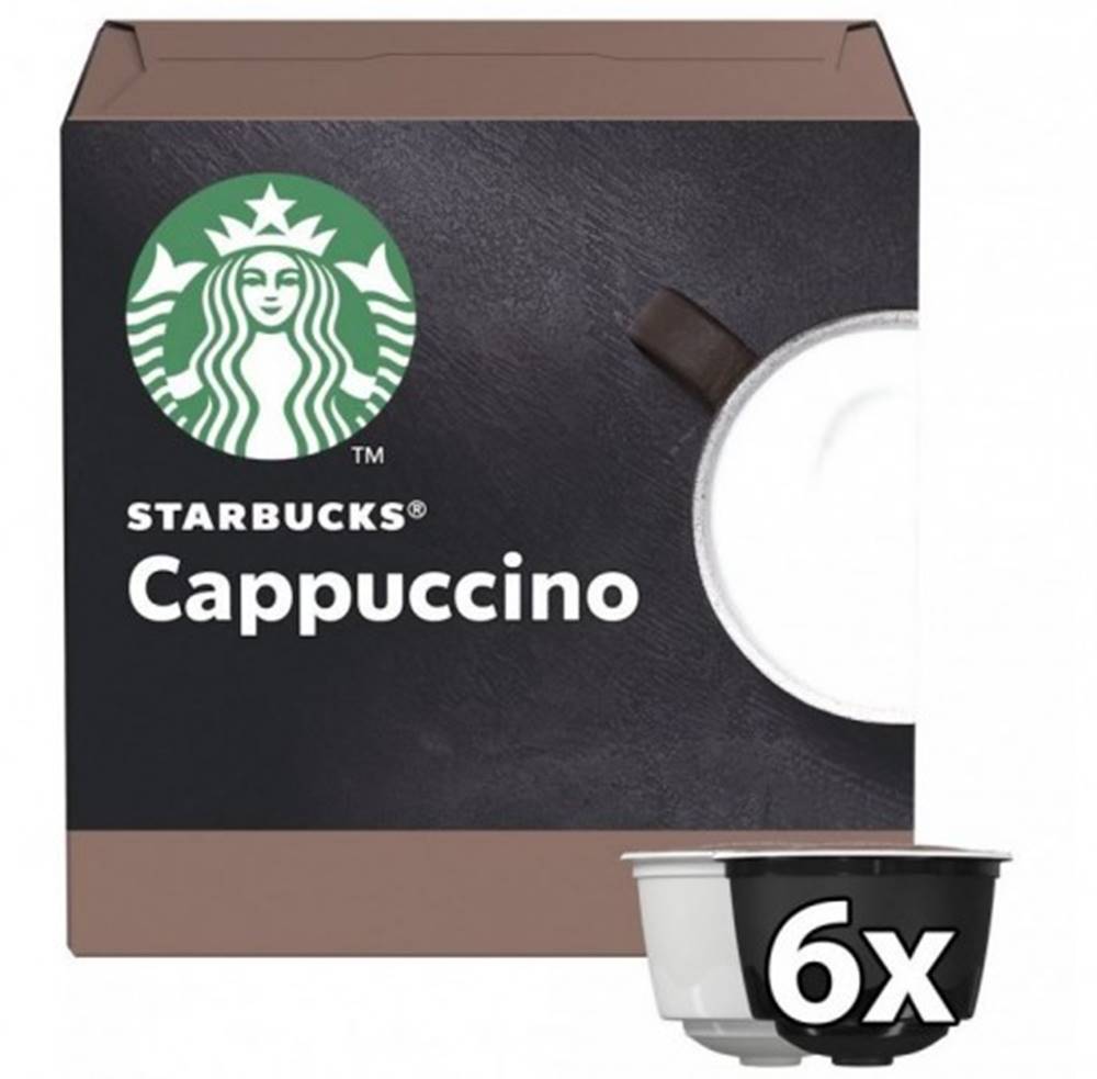 Krups Kapsule Nescafé Starbucks Cappuccino, 12ks, značky Krups