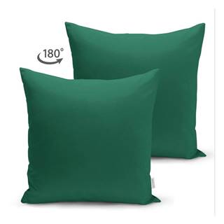 Minimalist Cushion Covers Zelená obliečka na vankúš , 45 x 45 cm, značky Minimalist Cushion Covers