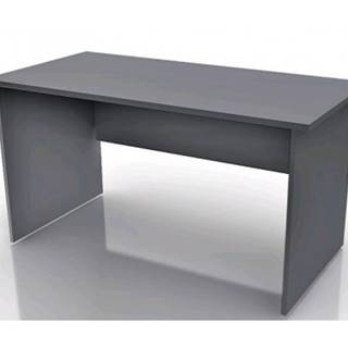 ASKO - NÁBYTOK Písací stôl Lift, šedý/hnedý, značky ASKO - NÁBYTOK
