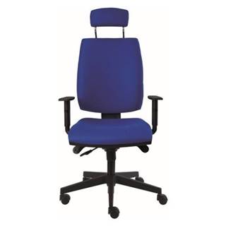 Sconto Kancelárska stolička CHARLES modrá, značky Sconto