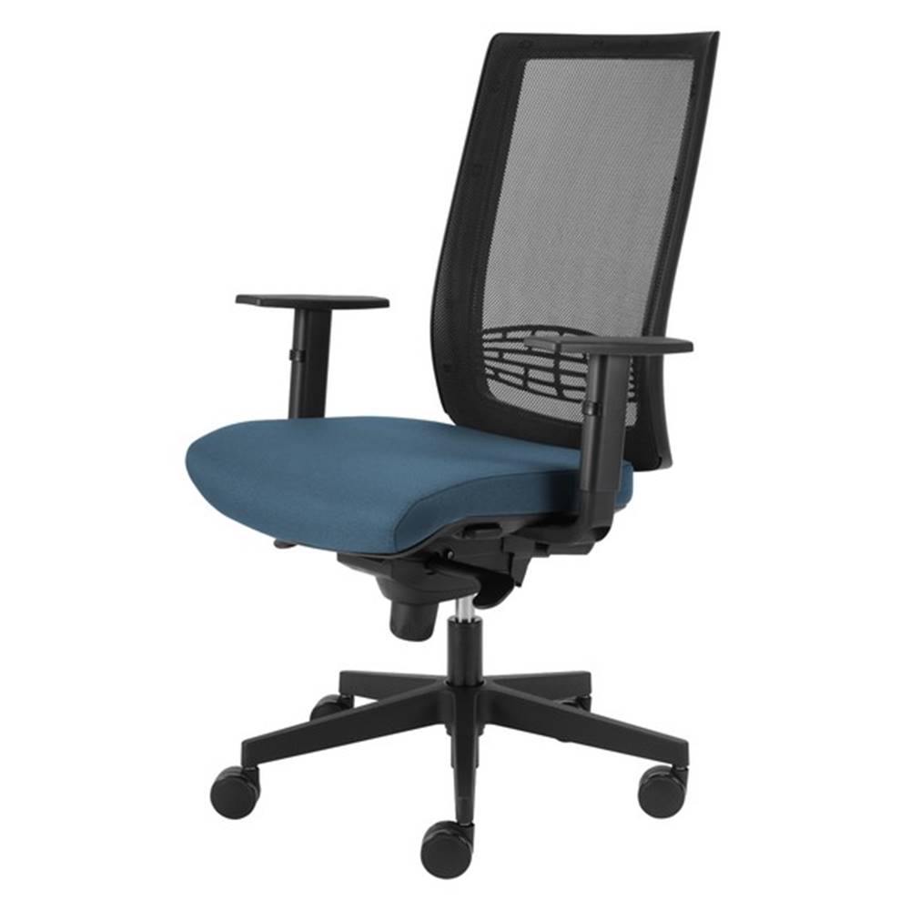 Sconto Kancelárska stolička CAMERON modrosivá, značky Sconto