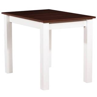 MERKURY MARKET Stôl ST29 100X70 orech/biely, značky MERKURY MARKET