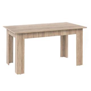 Jedálenský stôl dub sonoma 140x80 cm GENERAL NEW
