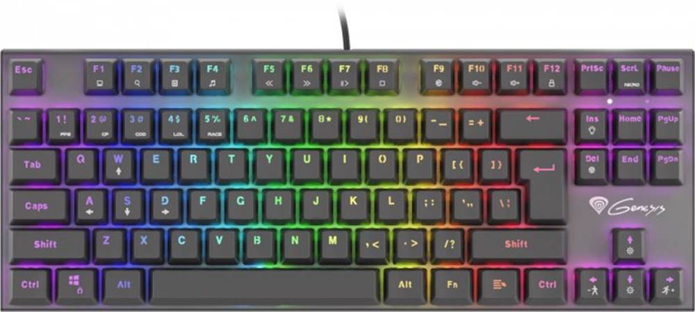 Genesis Herná klávesnica  Thor 300 TKL RGB, značky Genesis