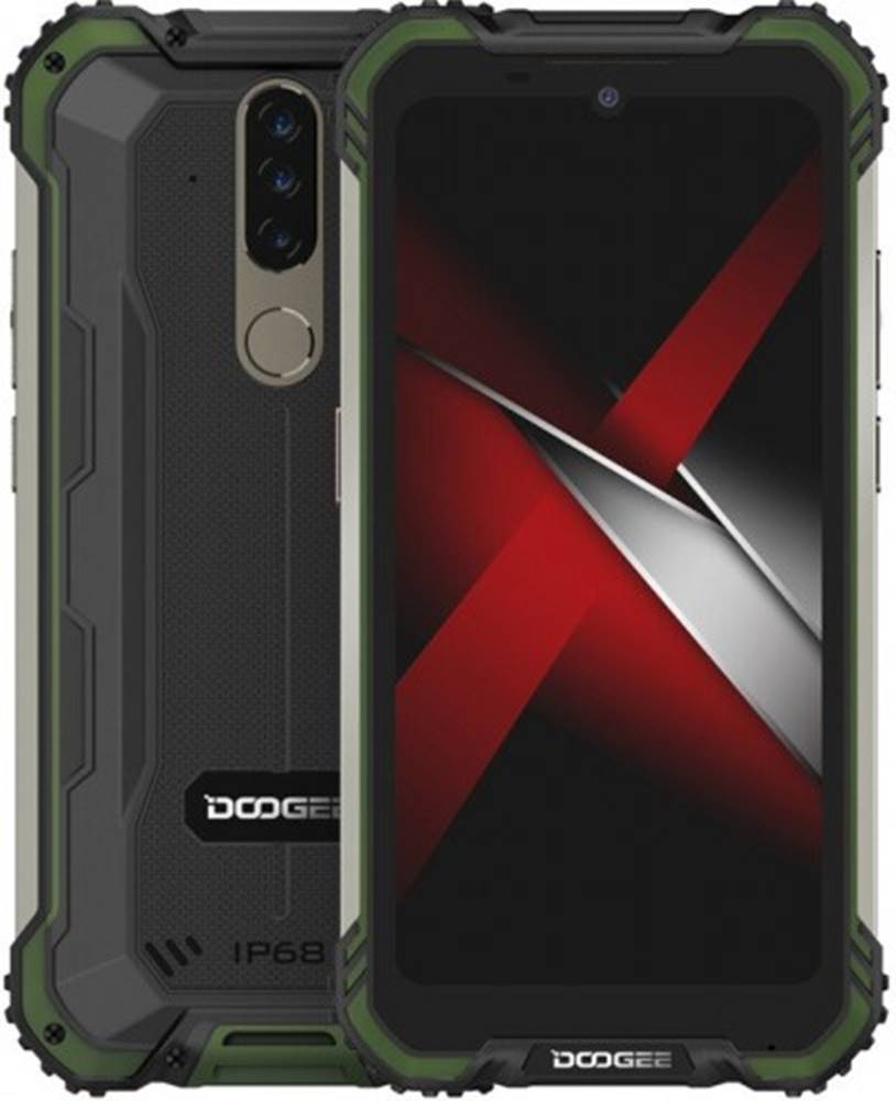 Doogee Odolný telefón  S58 PRO 6 GB/64 GB, zelený, značky Doogee