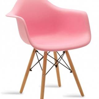 OKAY nábytok Jedálenská stolička Justy dub, ružová, značky OKAY nábytok