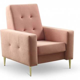 OKAY nábytok Kreslo Zara ružová, značky OKAY nábytok