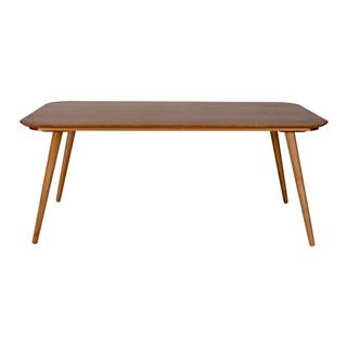 Ragaba Jedálenský stôl z jaseňového dreva  Contrast, 180 x 90 cm, značky Ragaba