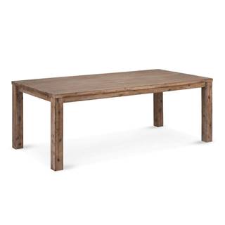 Jedálenský stôl z akáciového dreva FurnhoAlaska, 180 x 90 cm