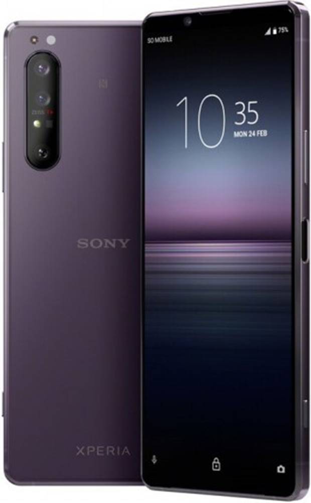 Sony Mobilný telefón  Xperia 1 II 8GB/256GB, fialová, značky Sony