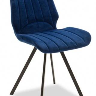 OKAY nábytok Jedálenská stolička Stacy čierna, modrá, značky OKAY nábytok