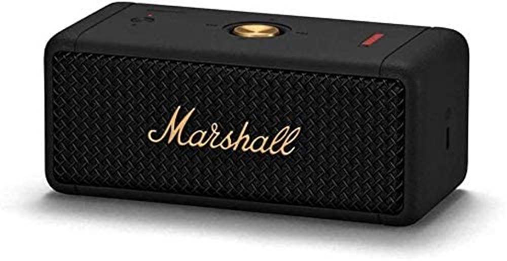 Marshall Bluetooth reproduktor  Emberton Black & Brass., značky Marshall