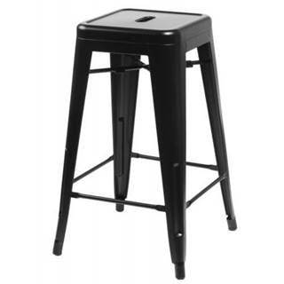 ArtD  Barová stolička Paris 75cm inšpirovaná Tolix čierna, značky ArtD