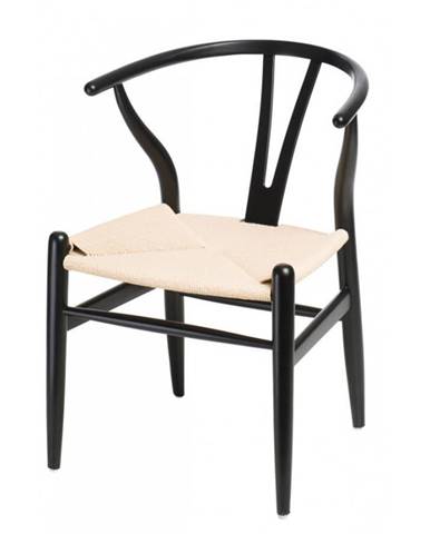 ArtD Jedálenská stolička Wicker Color inšpirovaná Wishbone