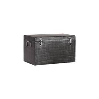 LABEL51 Čierny kovový úložný box , dĺžka 30 cm, značky LABEL51