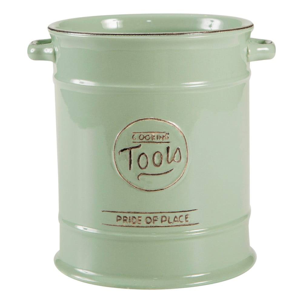 T&G Woodware Zelená porcelánová dóza na kuchynské náradie  Pride of Place, značky T&G Woodware