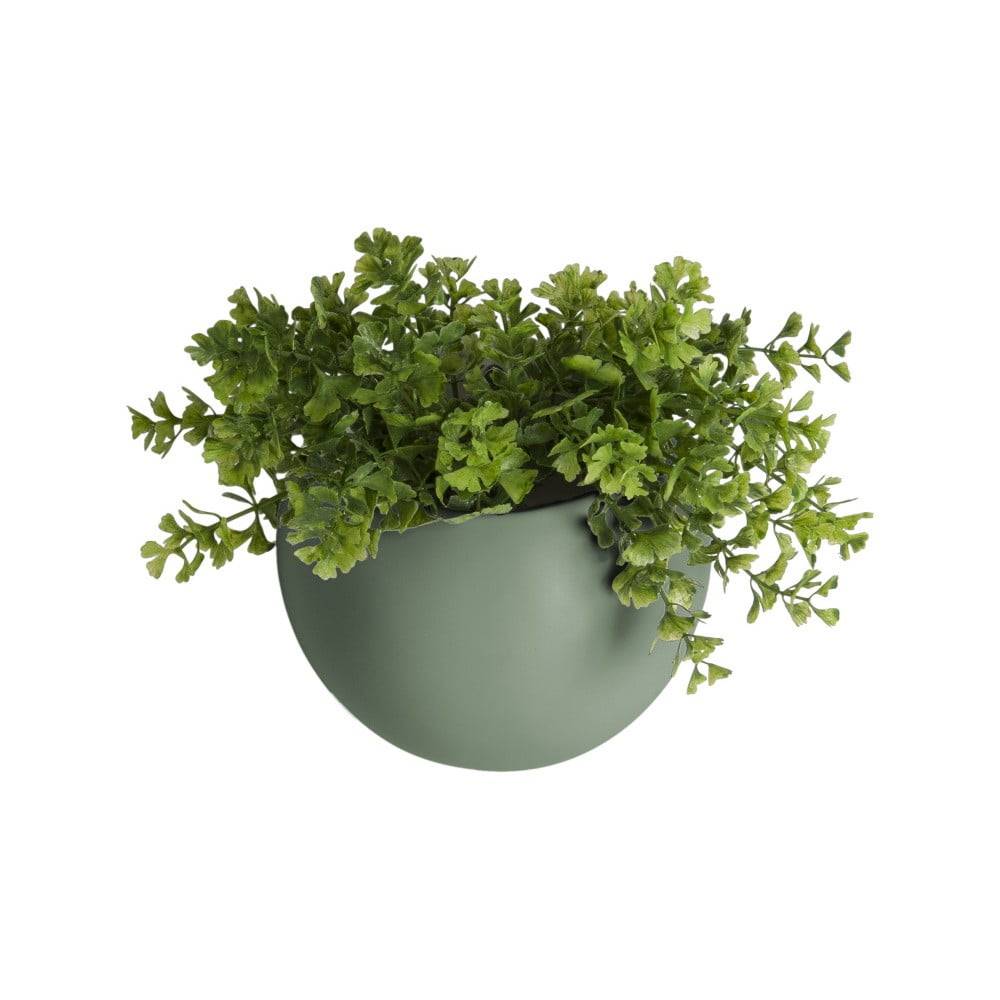 PT LIVING Matne zelený nástenný keramický kvetináč  Globe, značky PT LIVING