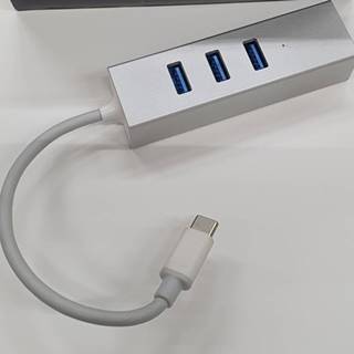 Olpran Hub  BL-H01C, USB-C / 3x USB, USB-C, stříbrná, značky Olpran