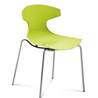 OKAY nábytok Jedálenská stolička Echo zelená, značky OKAY nábytok