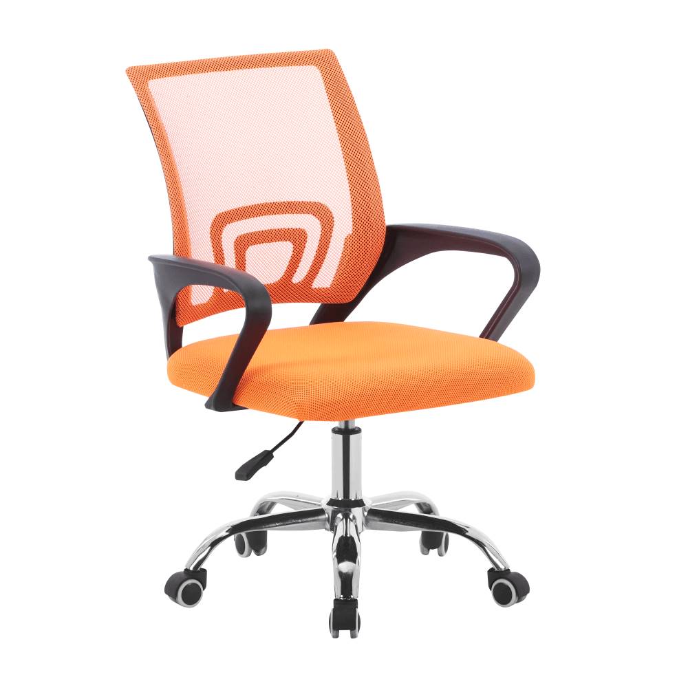Kondela Kancelárska stolička oranžová/čierna DEX 2 NEW, značky Kondela