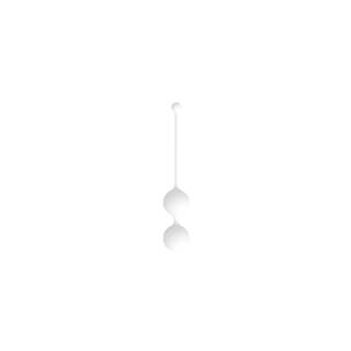 Biele dizajnové venušine guľôčky Whoop.de.doo, 65 g