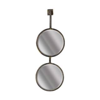 BePureHome Dvojité okrúhle nástenné zrkadlo  Chain, dĺžka 58 cm, značky BePureHome