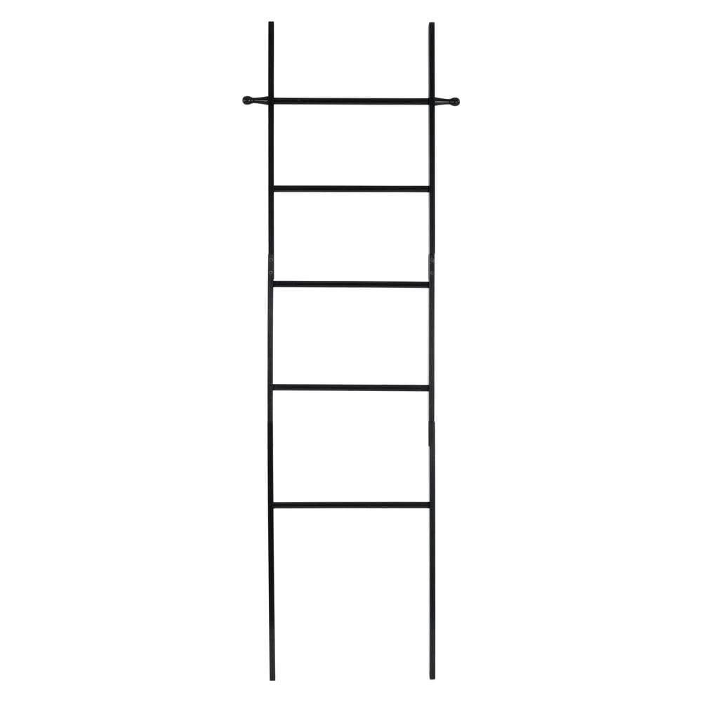 Wenko Čierny bambusový rebrík na uteráky  Suri, značky Wenko