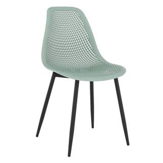 Jedálenská stolička zelená/čierna TEGRA TYP 2
