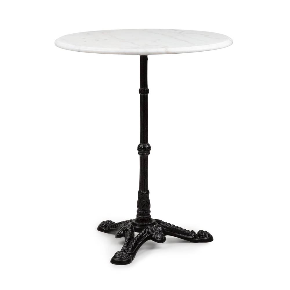 Blumfeldt  Patras, bistro stôl, mramorová doska, Ø60cm, liatinová noha, značky Blumfeldt