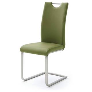 Sconto Jedálenská stolička PIPER zelená, značky Sconto