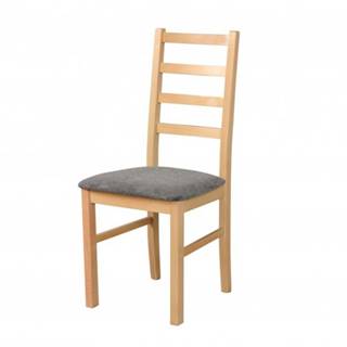 Jedálenská stolička NILA 8 buk/sivá