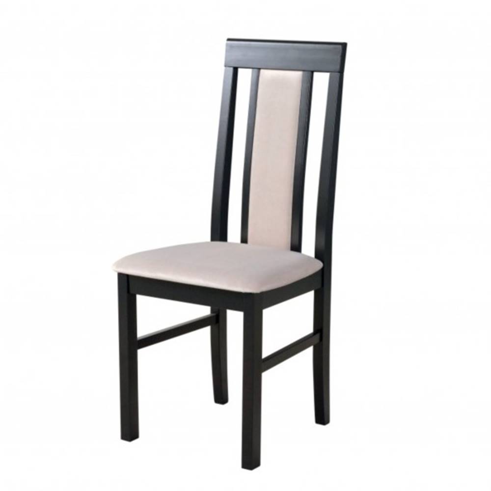 Sconto Jedálenská stolička NILA 2 čierna/béžová, značky Sconto