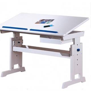 Polohovateľný písací stôl Baru, menitelná farba záražky