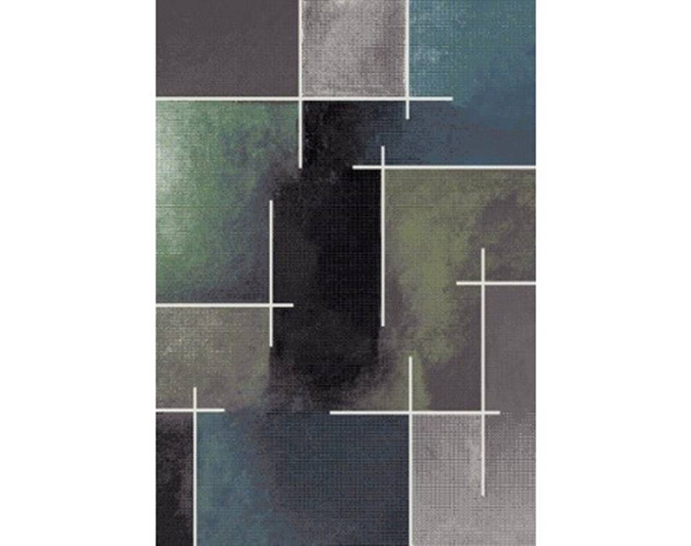 ASKO - NÁBYTOK Koberec Sky 160x230 cm, šedo-farebný, geometrický vzor, značky ASKO - NÁBYTOK