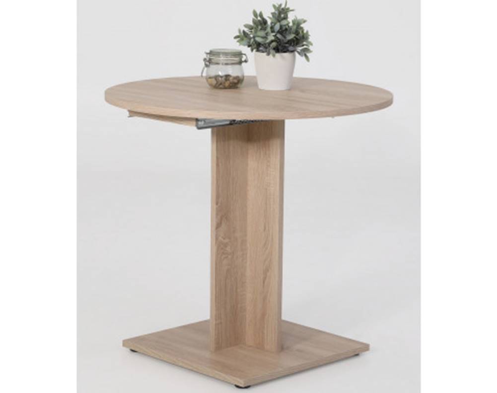 ASKO - NÁBYTOK Okrúhly jedálenský stôl Rieke 80 cm, rozkladací, značky ASKO - NÁBYTOK