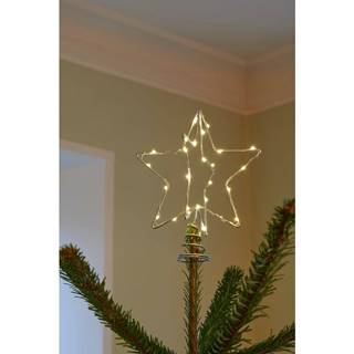 Sirius LED svietiaca špička na stromček  Christina Silver, výška 25 cm, značky Sirius