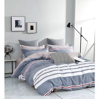 Bavlnená saténová posteľná bielizeň ALBS-01280 140x200