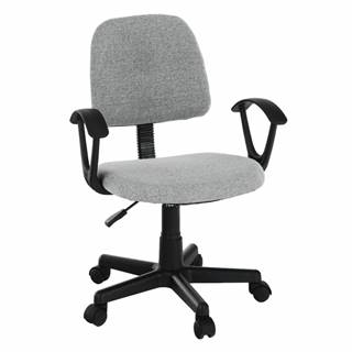 Kancelárska stolička sivá/čierna TAMSON
