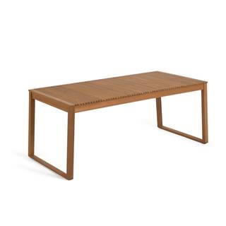 La Forma Záhradný jedálenský stôl z akáciového dreva Kave Home Emili, 180 x 90 cm, značky La Forma