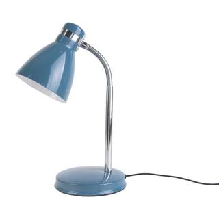 Leitmotiv Modrá stolová lampa  Study Blue, značky Leitmotiv