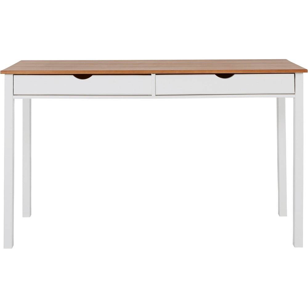 Støraa Bielo-hnedý pracovný stôl  Gava, dĺžka 140 cm, značky Støraa