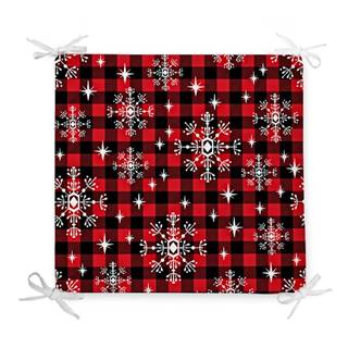 Minimalist Cushion Covers Vianočný sedák s prímesou bavlny  Eve, 42 x 42 cm, značky Minimalist Cushion Covers